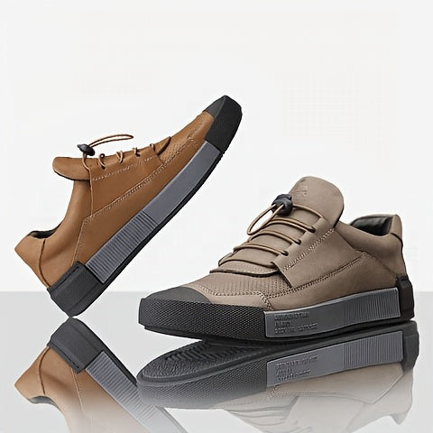 Minimalist and Leather to define the style and quality