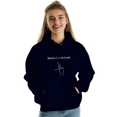 Unisex Powerblend Zip Hoodie | Champion S800 Navy