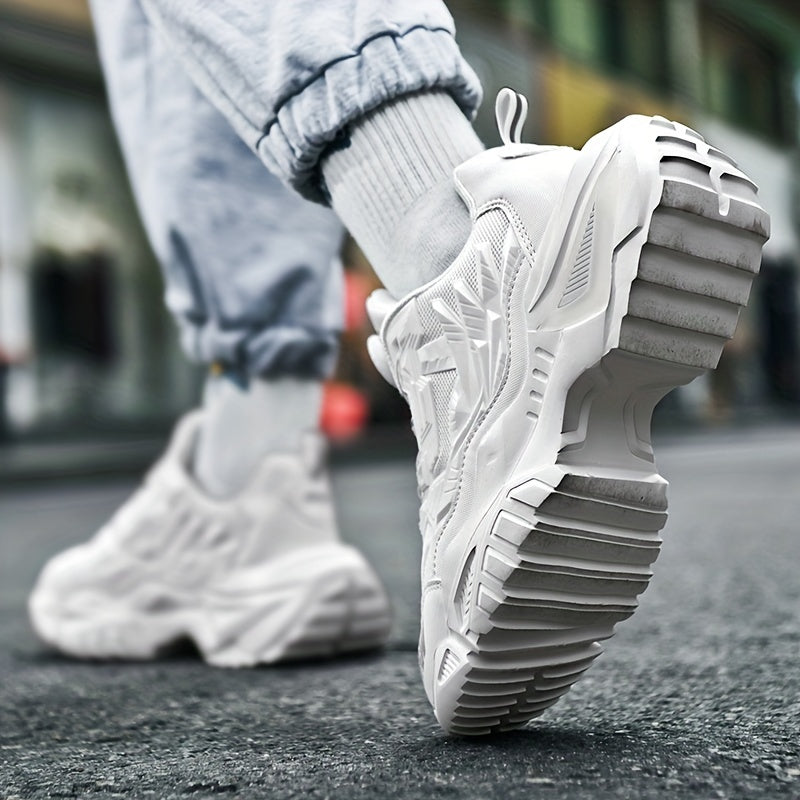 Men's Lightweight Running Shoes with Cushioned Sole