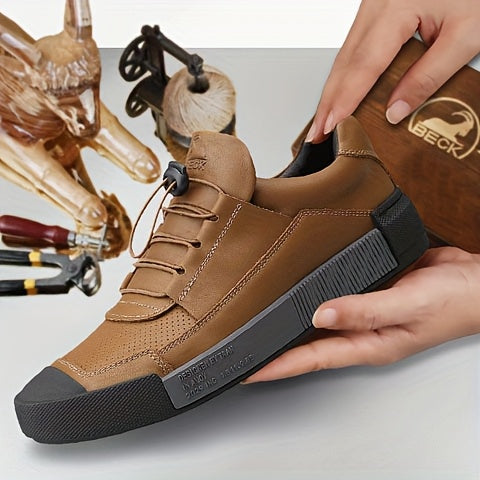 Minimalist and Leather to define the style and quality