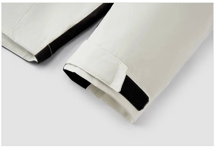 Semir Jacket Women Black and White Color Block Outdoor Triple Protection 2025 New Spring Hiking Jacket