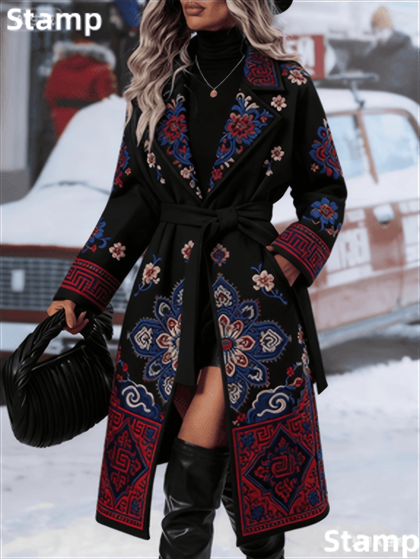 Fashionable Casual Long Coat